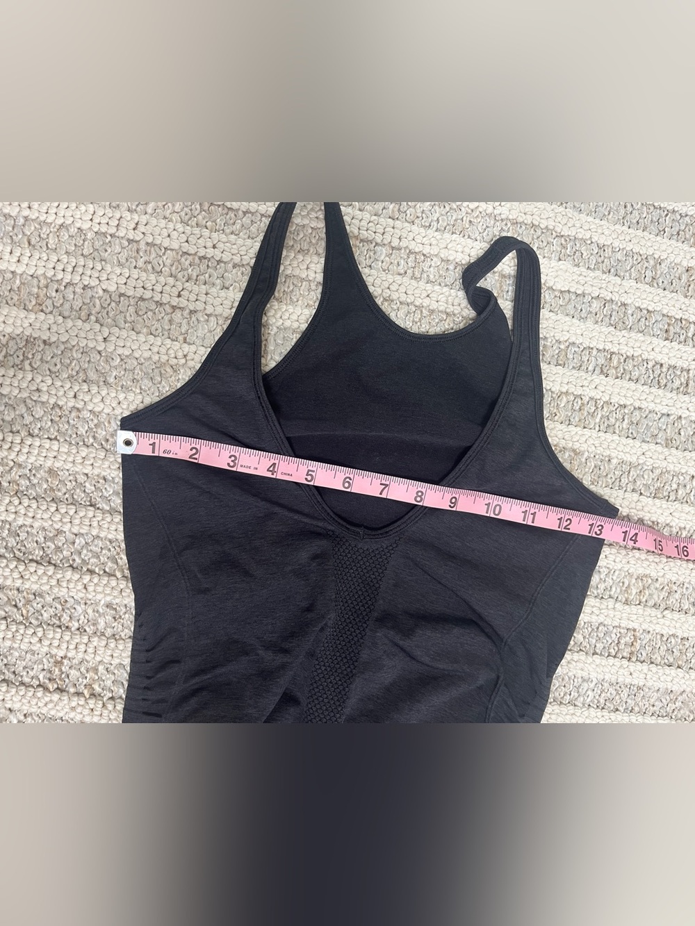 Lululemon Black Strappy Tank Top size 4 - Picture 6 of 8